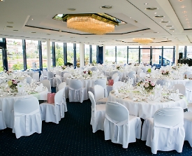 Salon Dachgarten Hochzeit